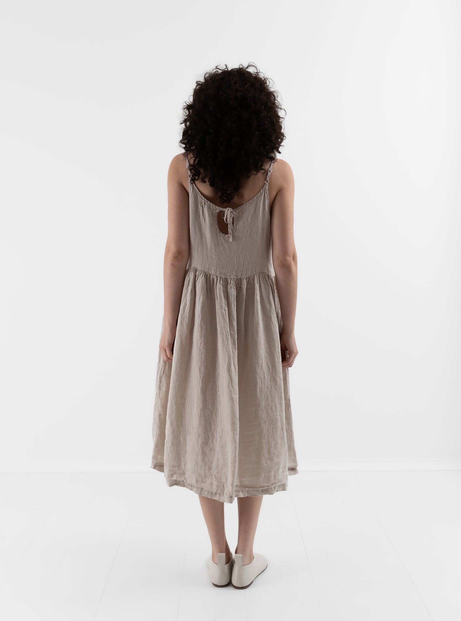 Llea Blue Vivian Dress in Oat - LLEA BLUE at Worthwhile - shop DRESS