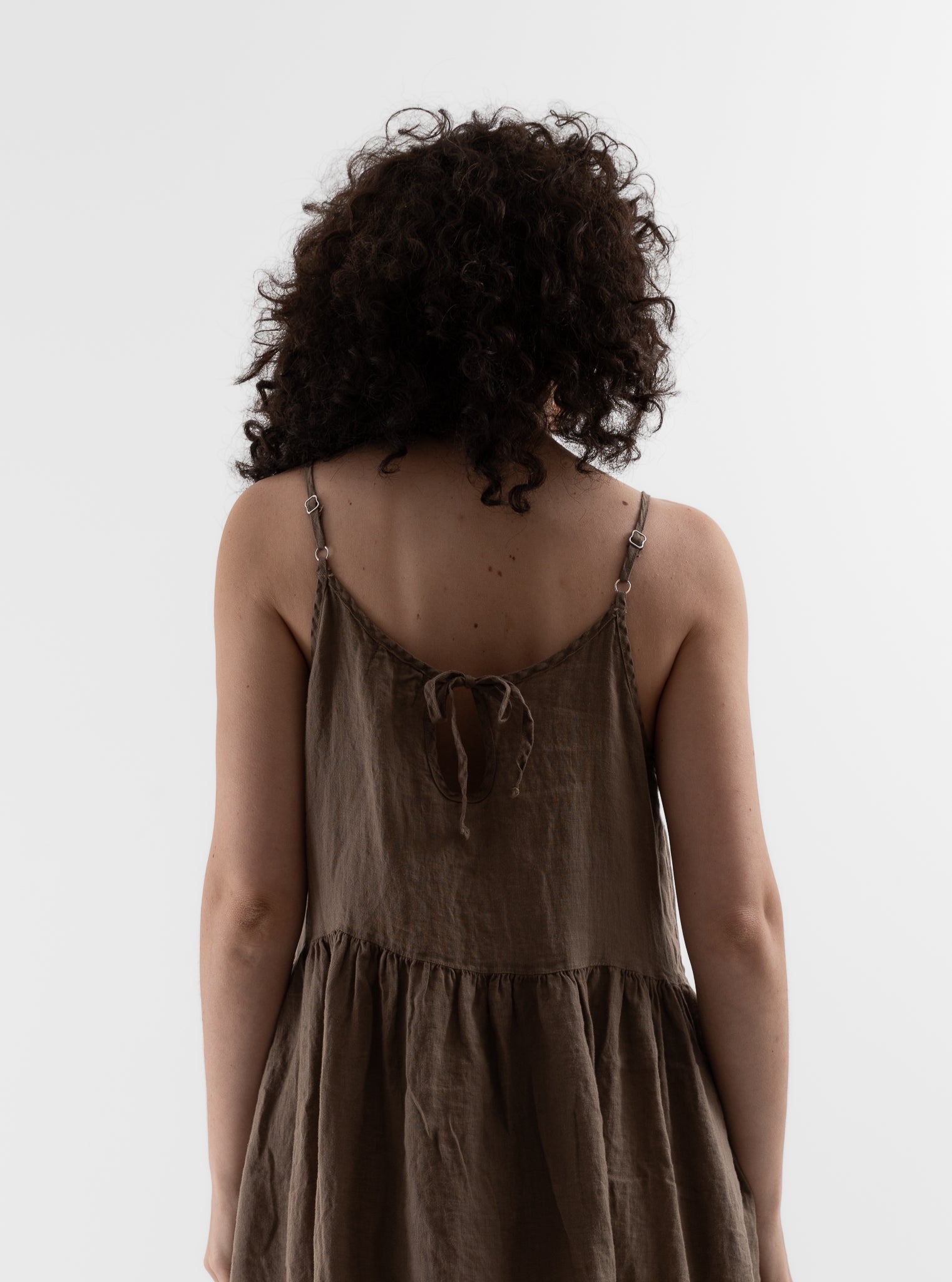 Llea Blue Vivan Dress in Bark - LLEA BLUE at Worthwhile - shop DRESS