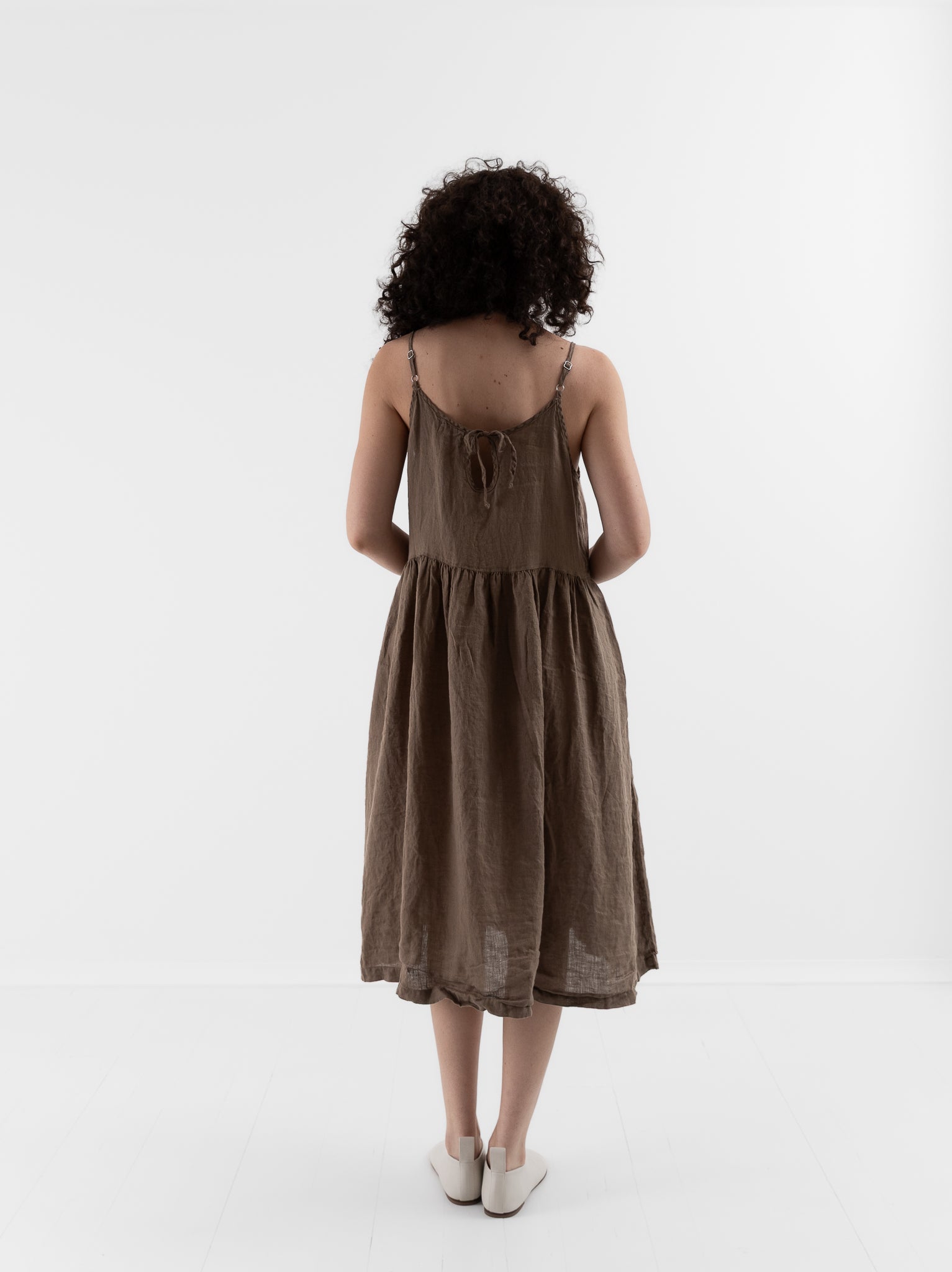 Llea Blue Vivan Dress in Bark - LLEA BLUE at Worthwhile - shop DRESS