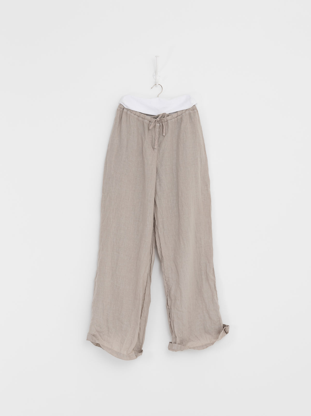 Llea Blue Dana Pant in Oat - LLEA BLUE at Worthwhile - shop PANT