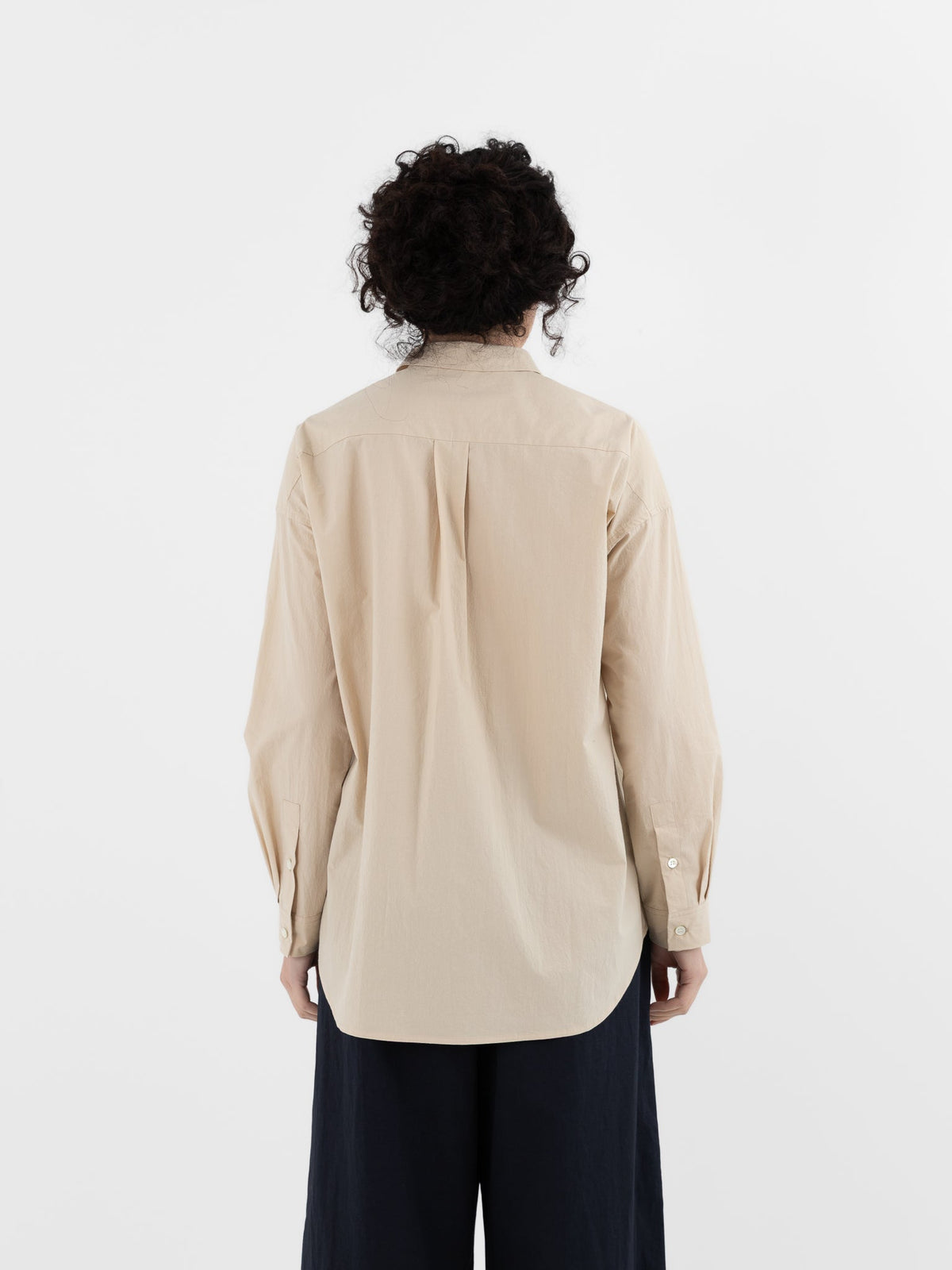Makié Kate Shirt in Cream - MAKIE at Worthwhile - shop TOP