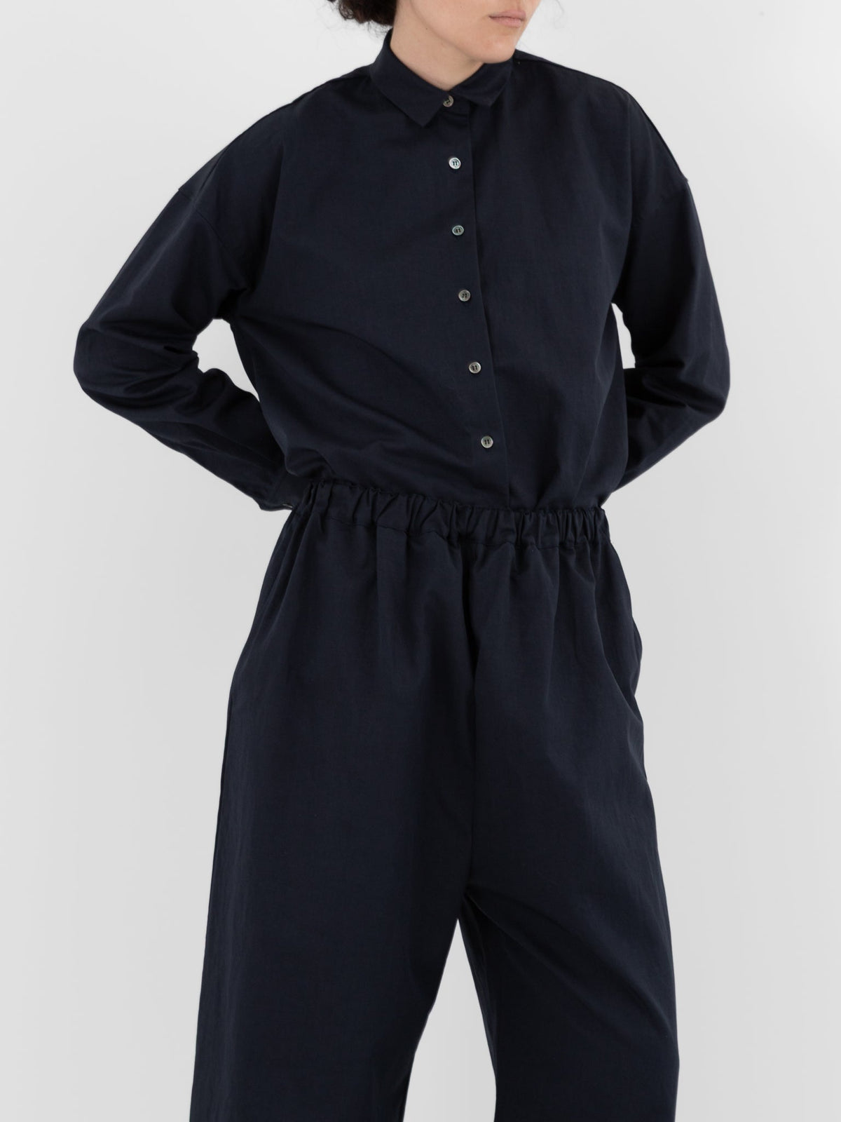 Makié Quince Pants in Navy - MAKIE at Worthwhile - shop PANT