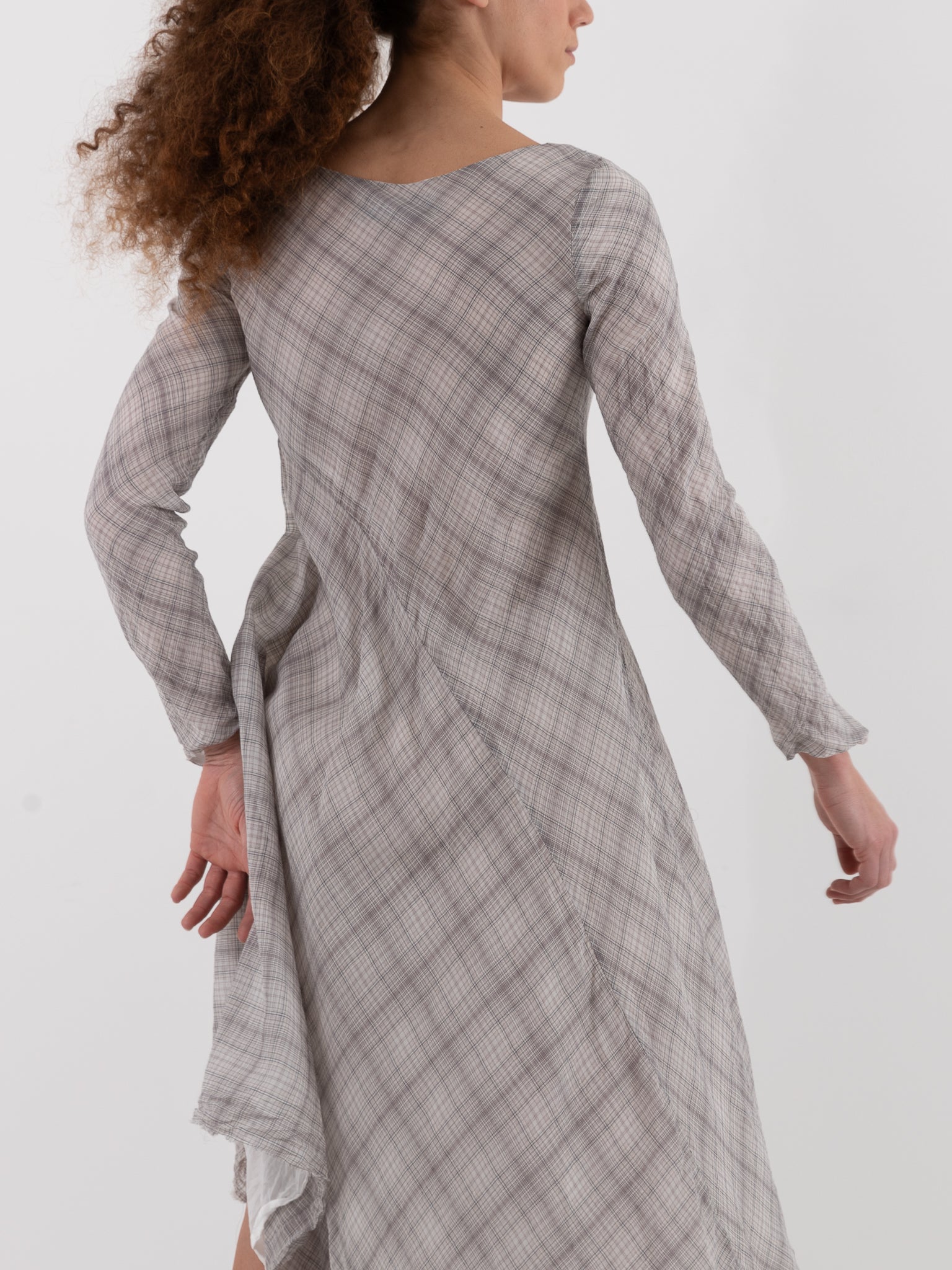 Marc LeBihan Dress 2111 in Grey - MARC LE BIHAN at Worthwhile - shop DRESS