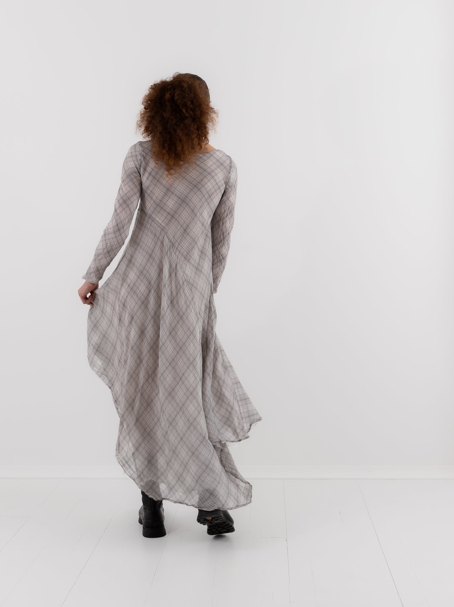 Marc LeBihan Dress 2111 in Grey - MARC LE BIHAN at Worthwhile - shop DRESS