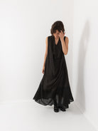 Marc LeBihan Drape Dress - Worthwhile, Inc.