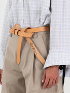 Marina Yee U Turn Belt 25 in Nude - MARINA YEE at Worthwhile - shop BELT