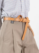 Marina Yee U Turn Belt 25 in Nude - MARINA YEE at Worthwhile - shop BELT