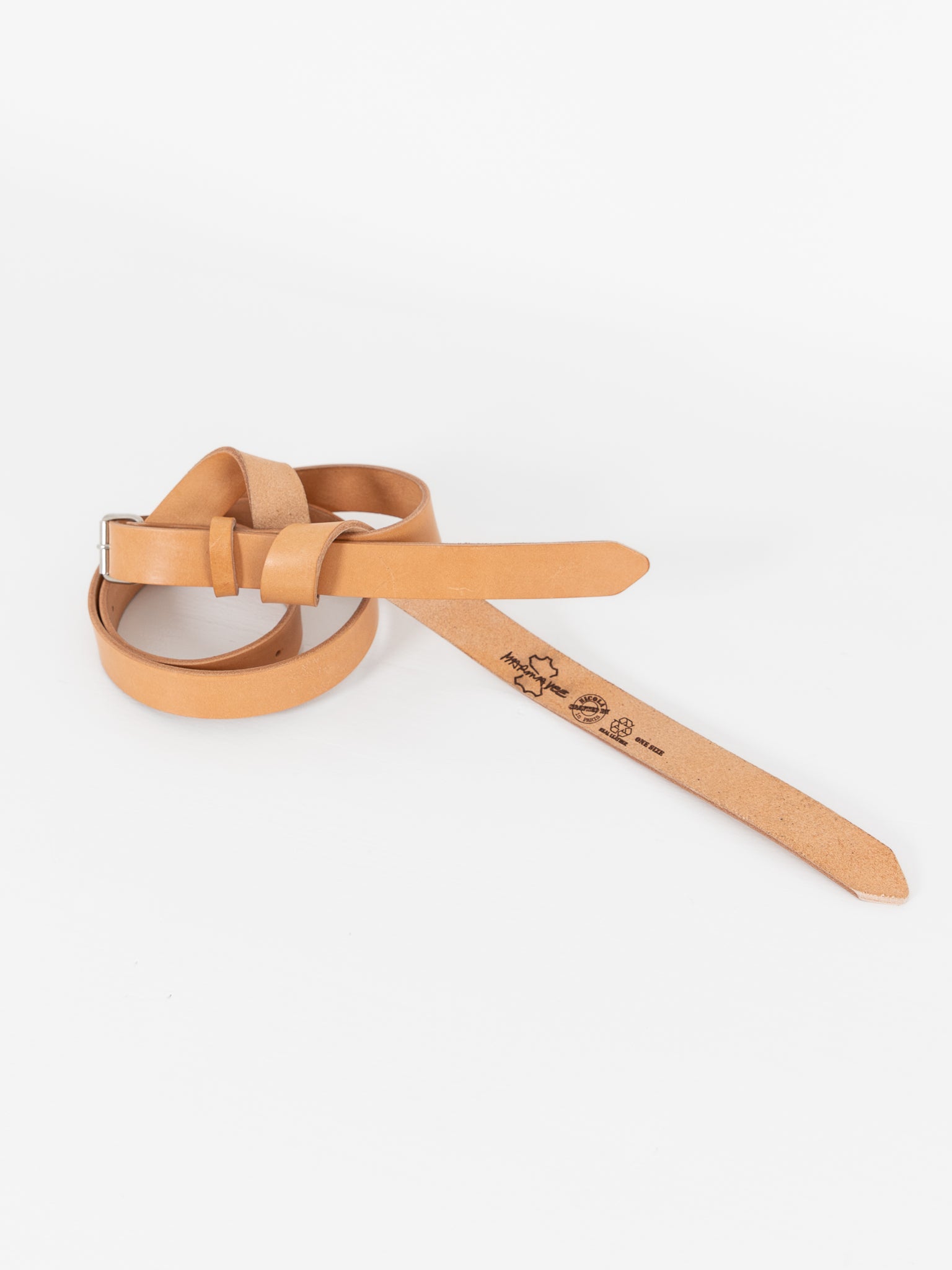 Marina Yee U Turn Belt 25 in Nude - MARINA YEE at Worthwhile - shop BELT