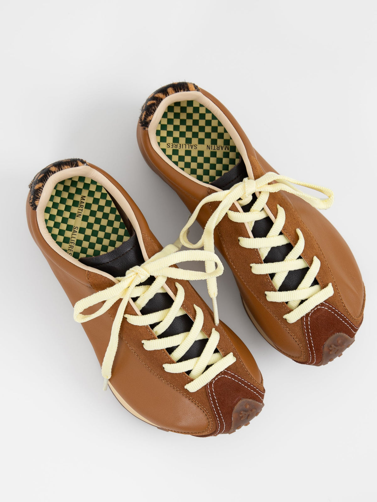 Martin Sallières Heel Drop Racer in Camel - MARTIN SALLIERES at Worthwhile - shop SHOES
