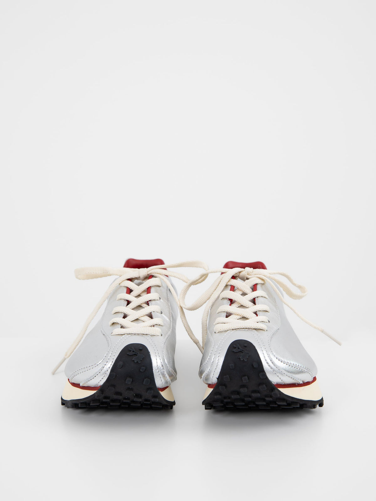 Martin Sallières Heel Drop Racer in Silver - MARTIN SALLIERES at Worthwhile - shop SHOES
