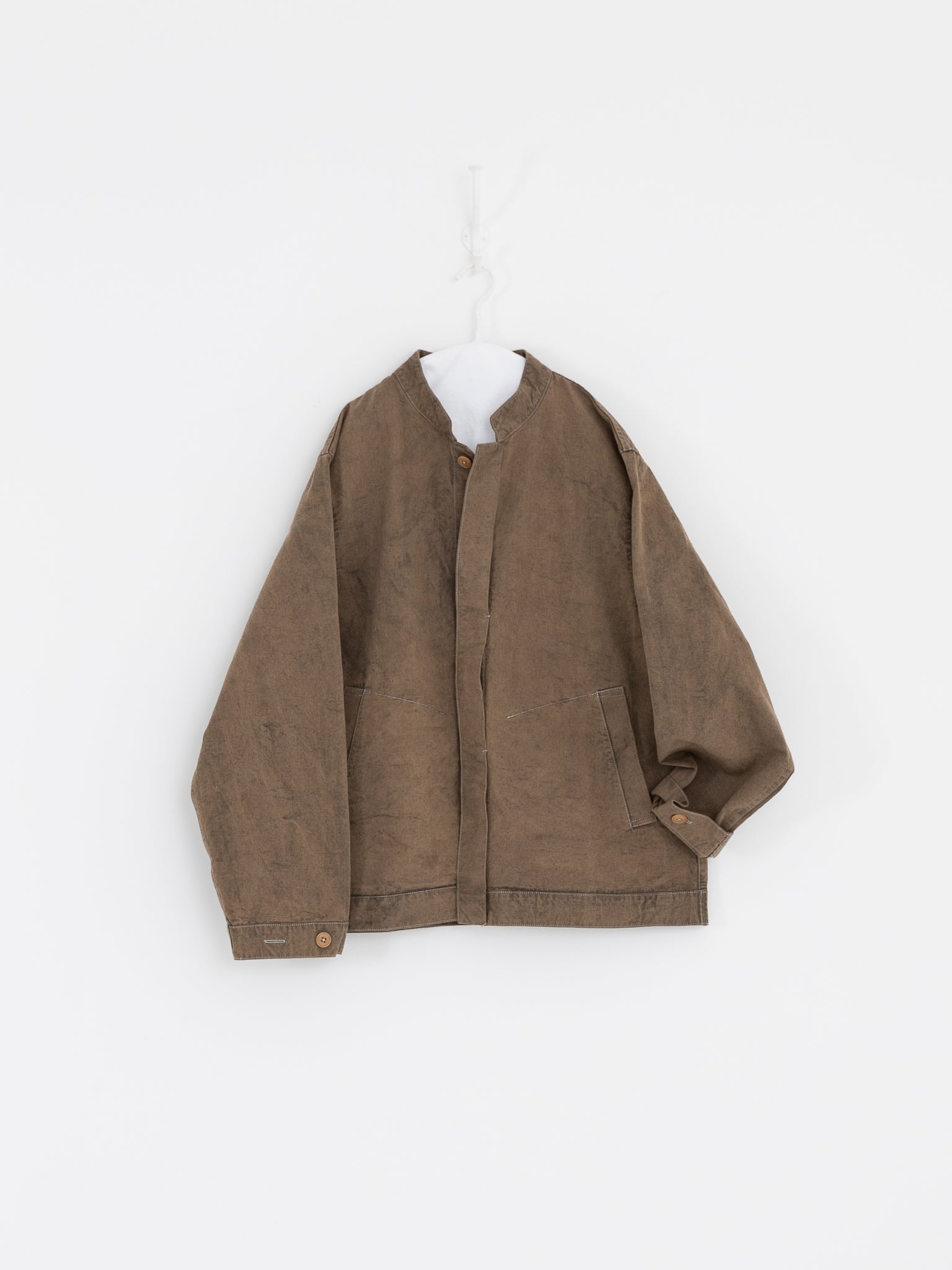 MITTAN Jacket 97 in Light Charcoal - MITTAN at Worthwhile - shop JACKET