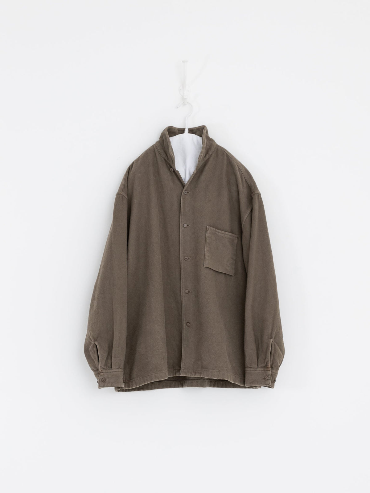 MITTAN Shirt 162DC in Dark Mugwort - MITTAN at Worthwhile - shop TOP