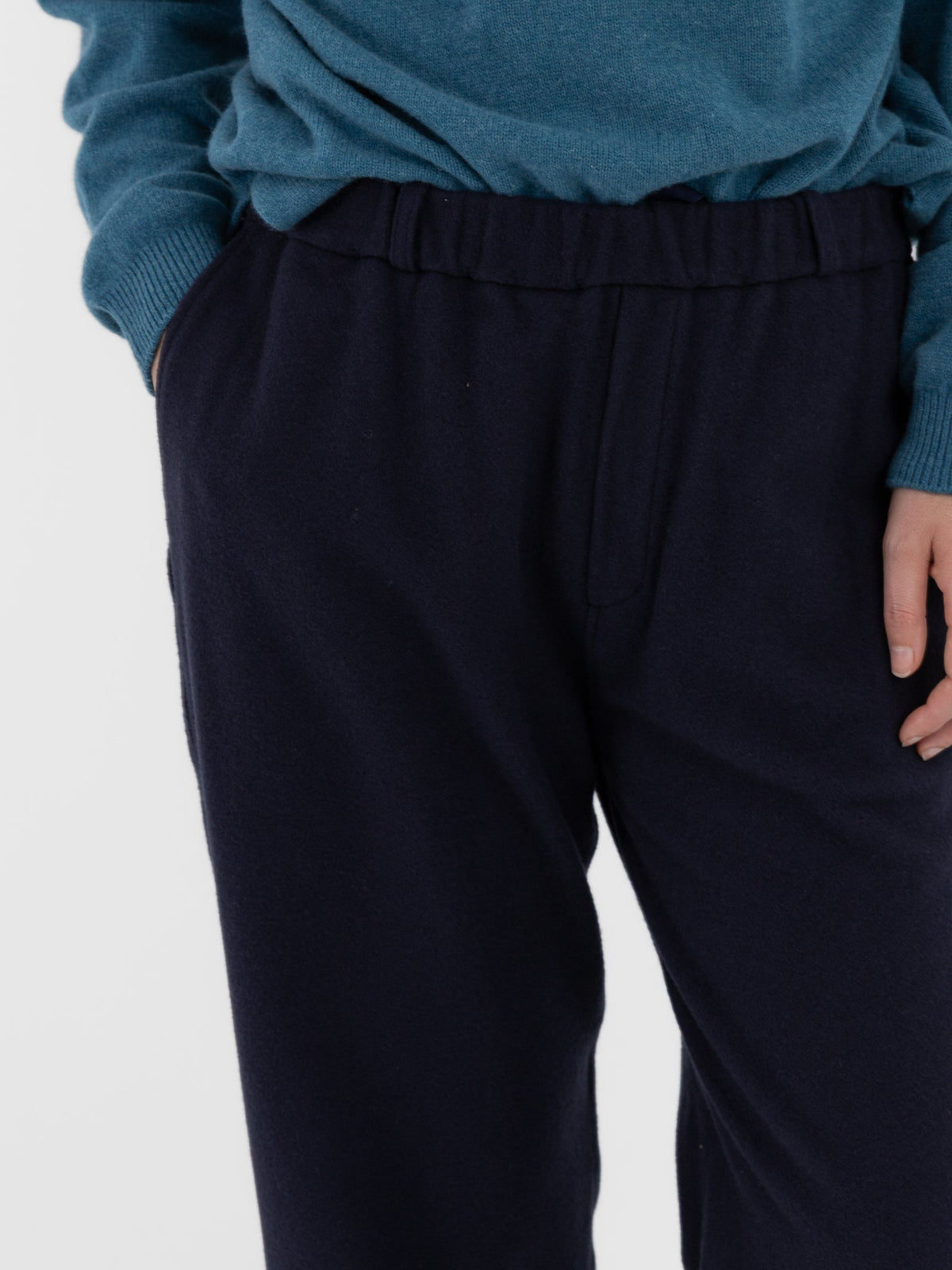 MITTAN Trousers 155 in Dark Blue - MITTAN at Worthwhile - shop PANT