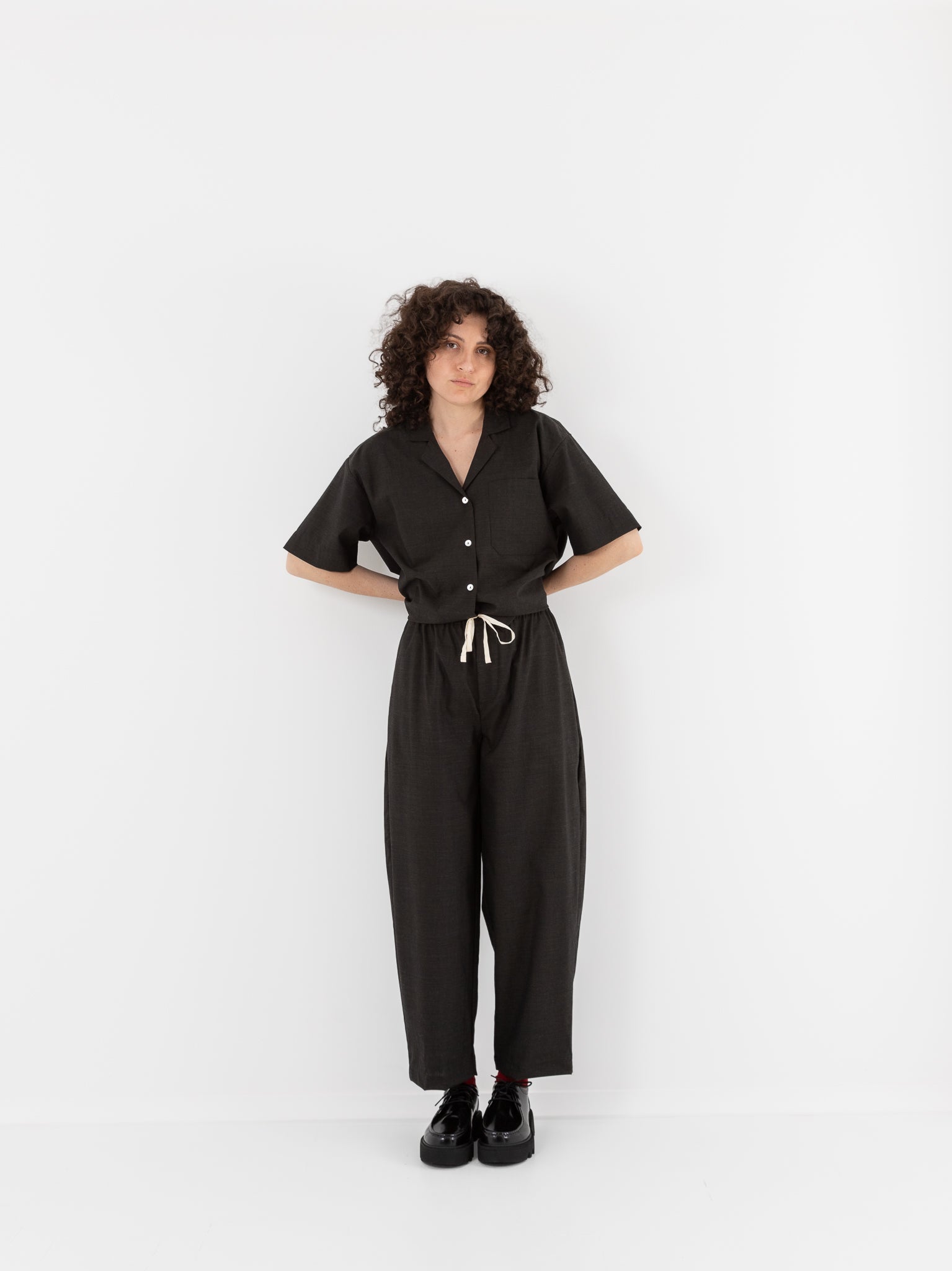 Nitto Quarto Pants in Deep Brown - NITTO at Worthwhile - shop PANT