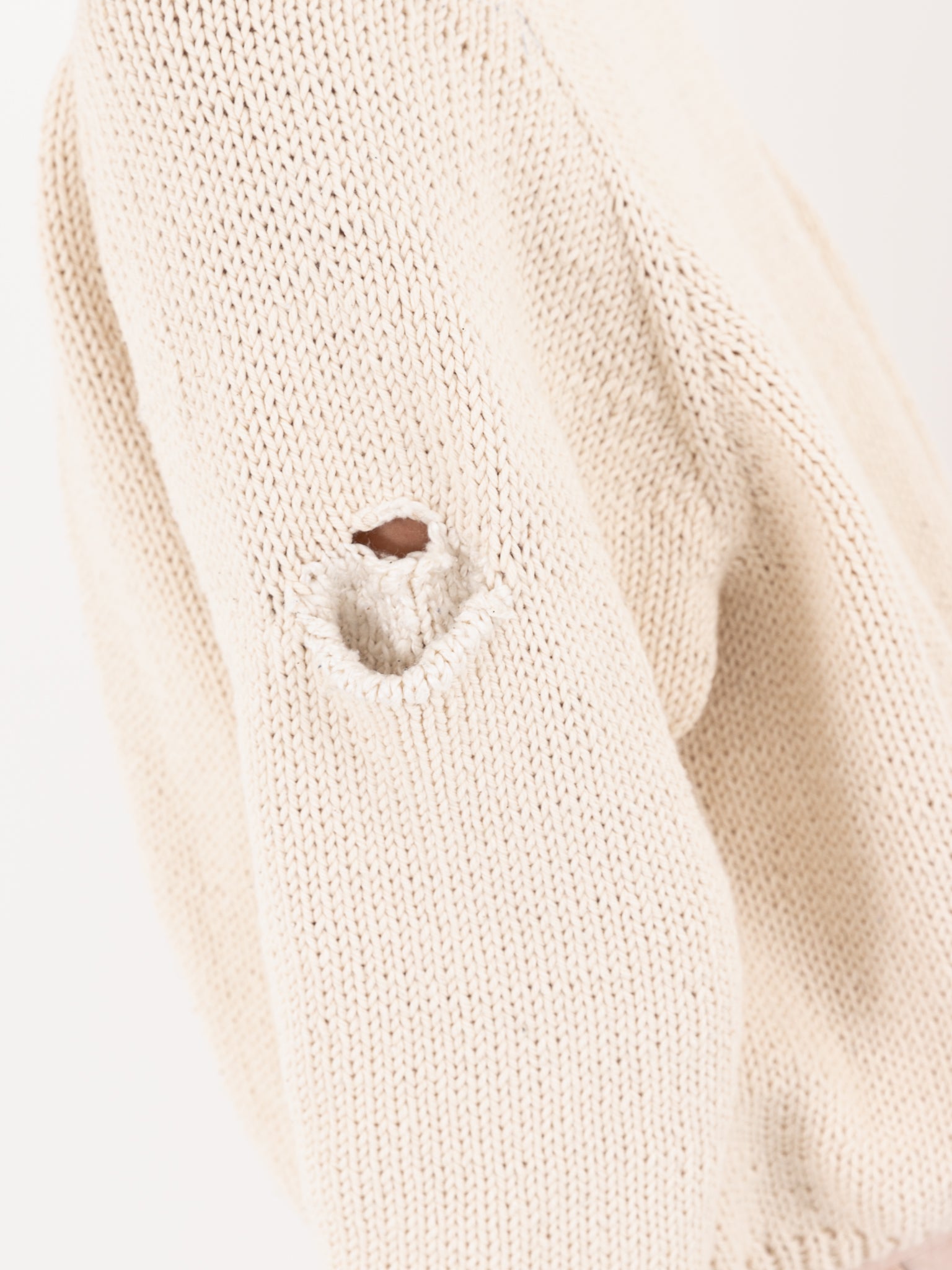 Nitto Paleta Pocket Cardigan, Off White - Worthwhile, Inc.