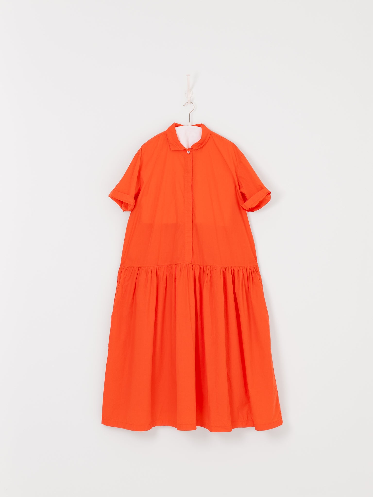 Nitto Gea Dress in Coral - NITTO at Worthwhile - shop DRESS