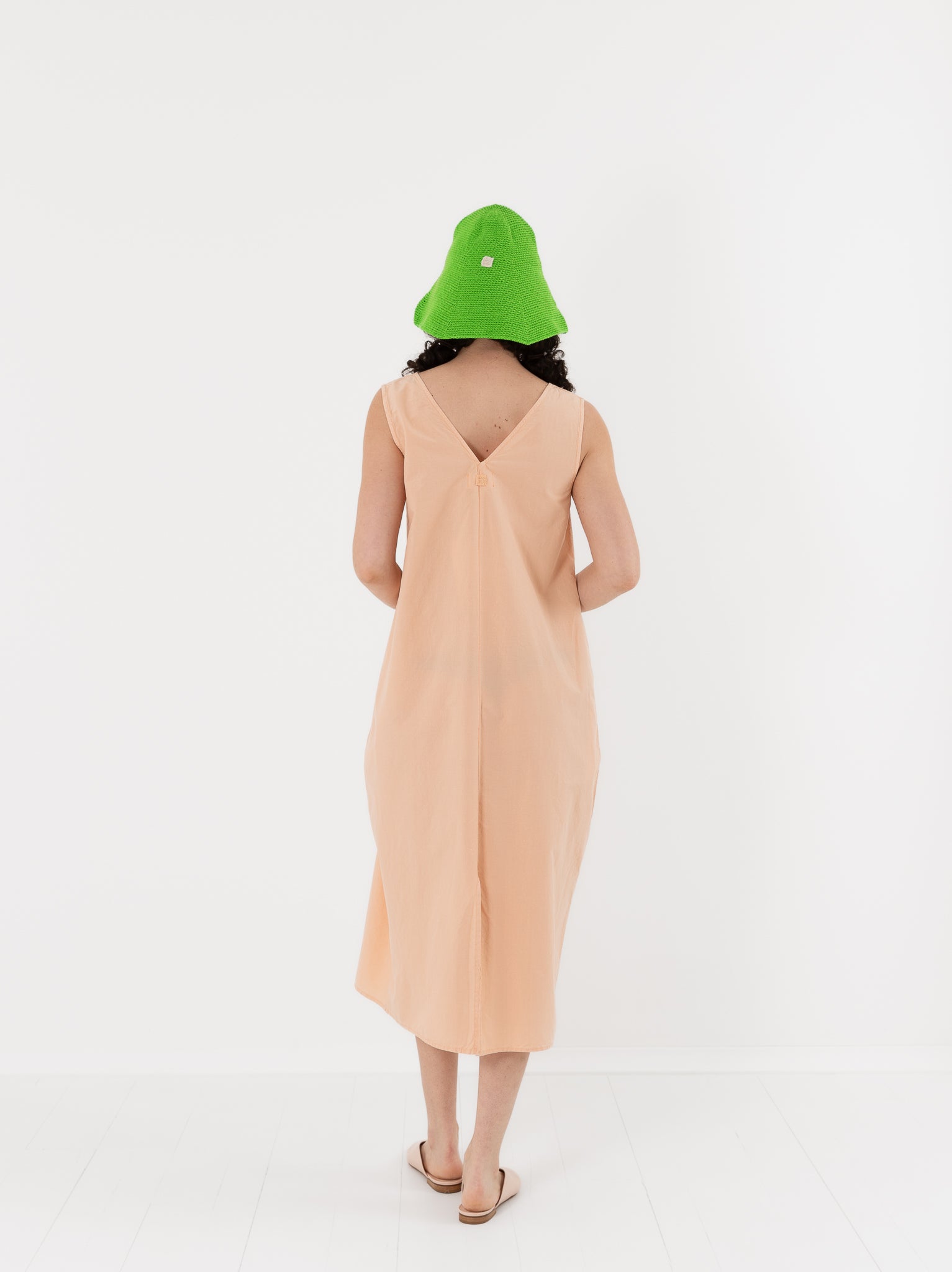 Nitto Flo Dress in Nude - NITTO at Worthwhile - shop DRESS