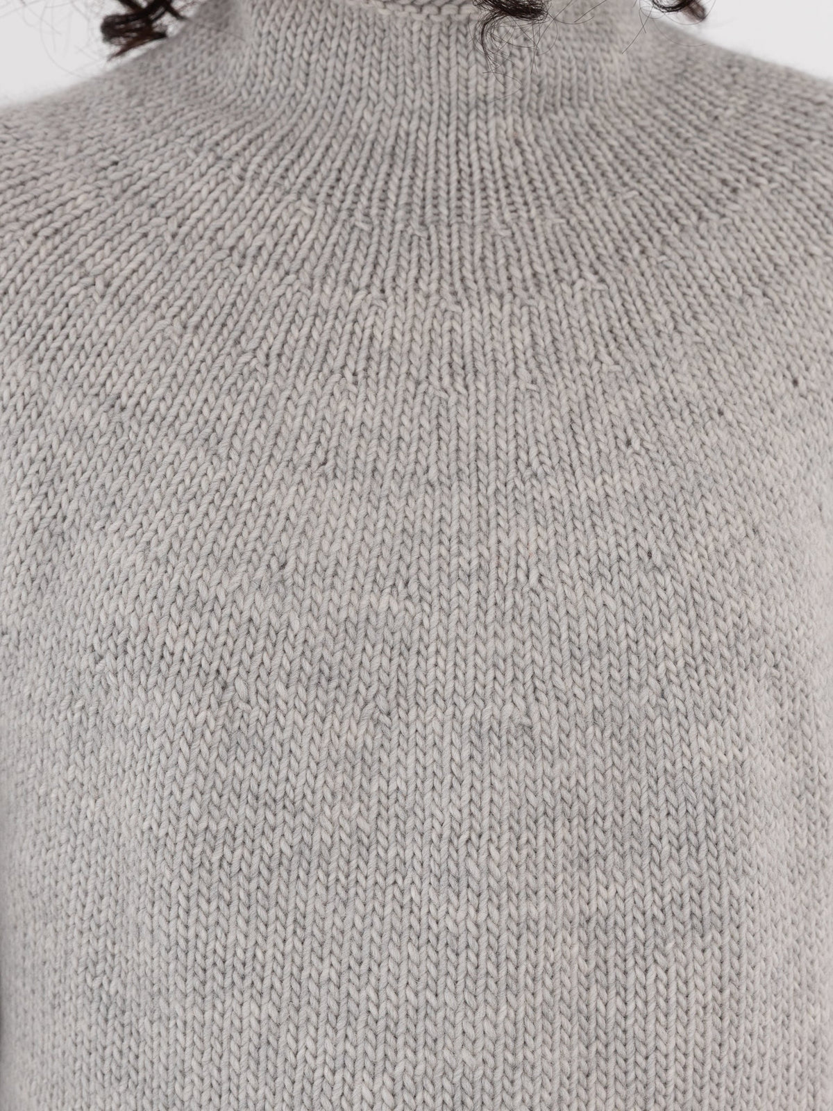 Nitto Cafe Da Manha Sweater in Light Grey - NITTO at Worthwhile - shop SWEATER