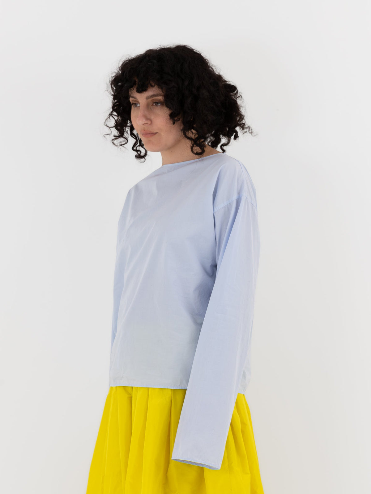 Nitto Duna Blouse in Celeste - NITTO at Worthwhile - shop TOP