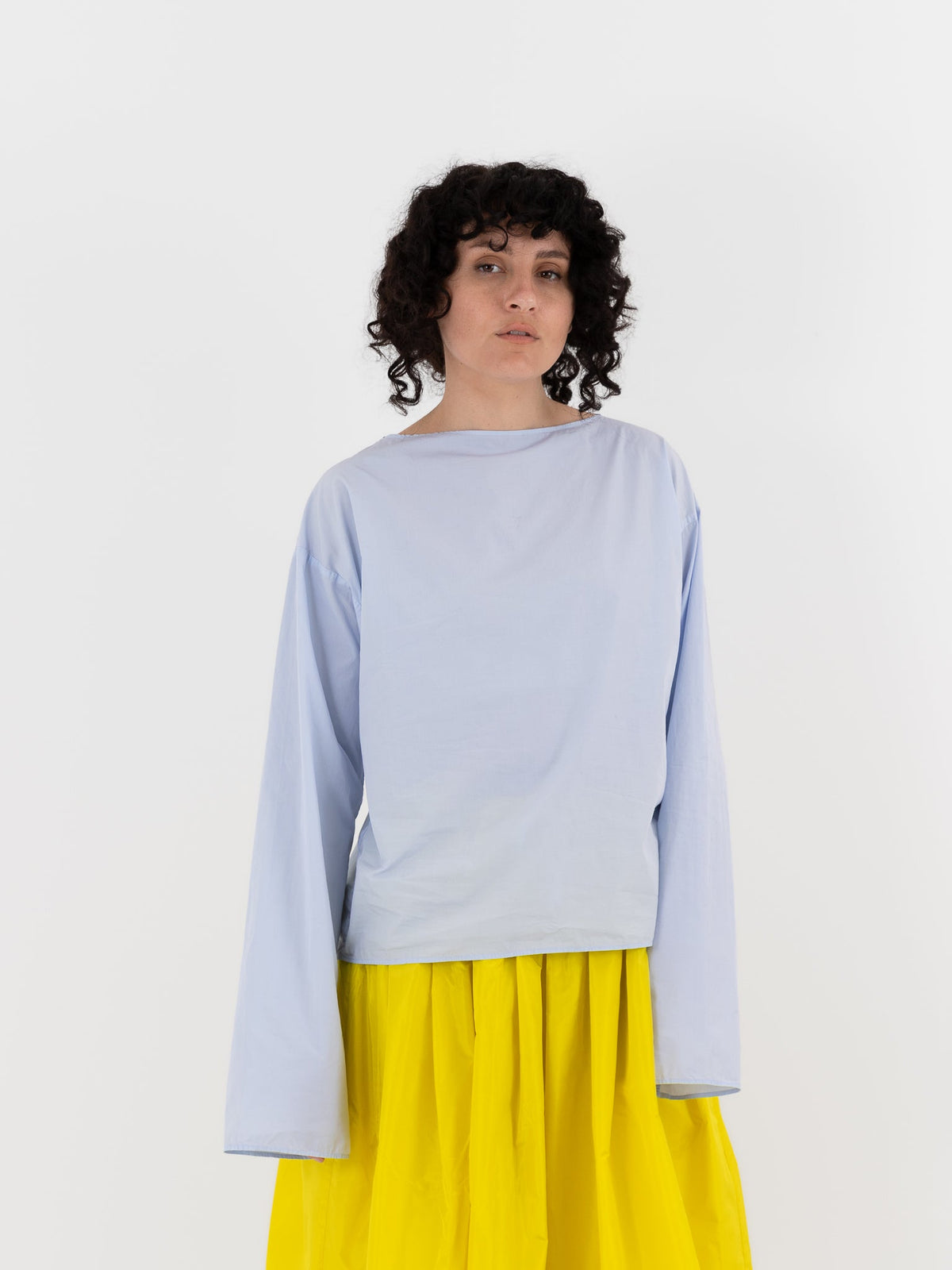 Nitto Duna Blouse in Celeste - NITTO at Worthwhile - shop TOP