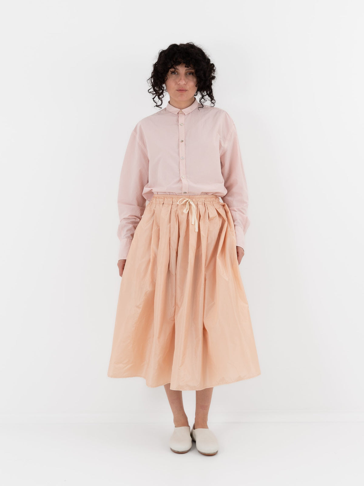 Nitto Gelsa Skirt in Misty Rose - NITTO at Worthwhile - shop SKIRT