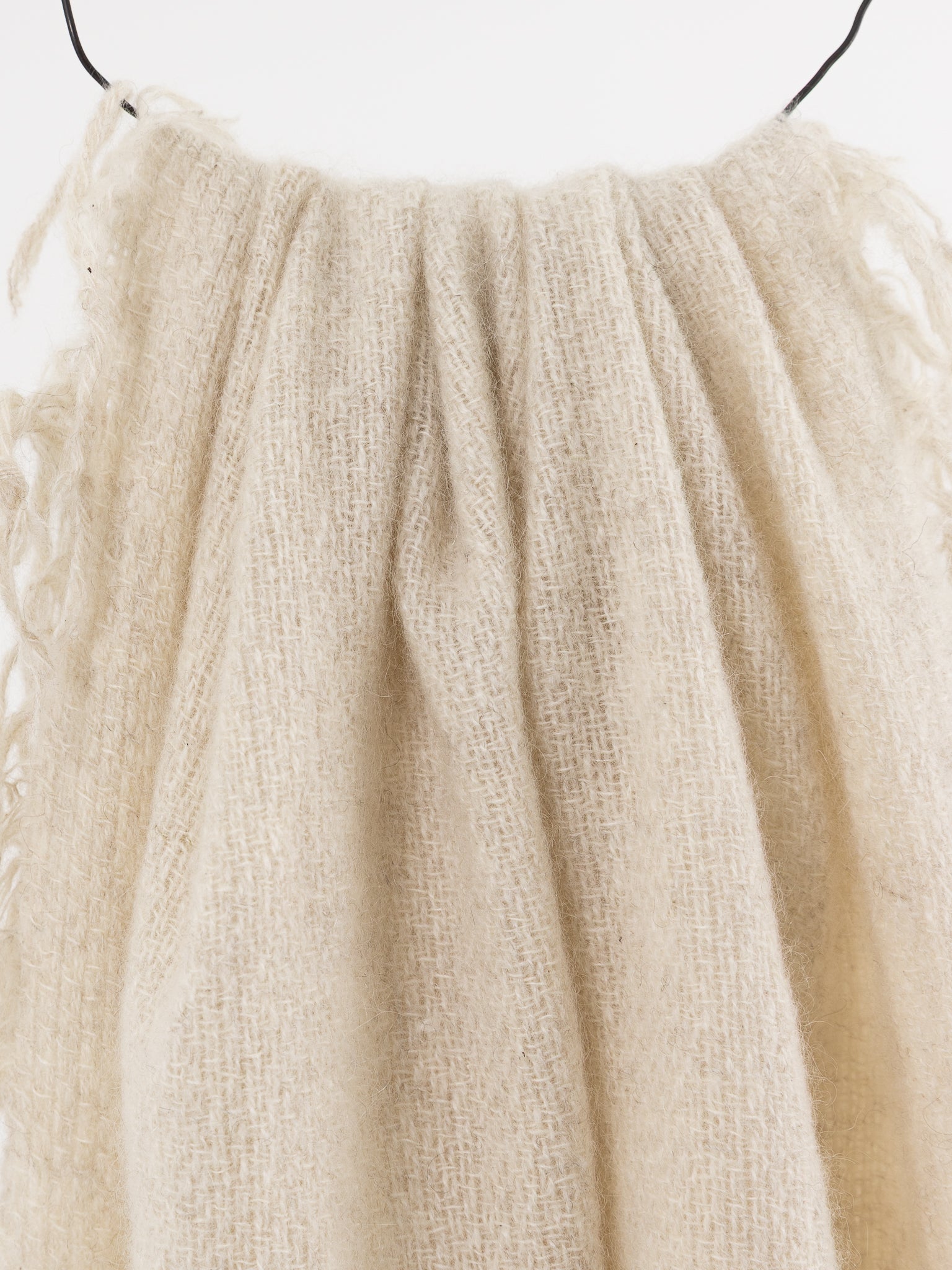 Norlha Nomad Net Crest Scarf in Natural White - NORLHA at Worthwhile - shop SCARF