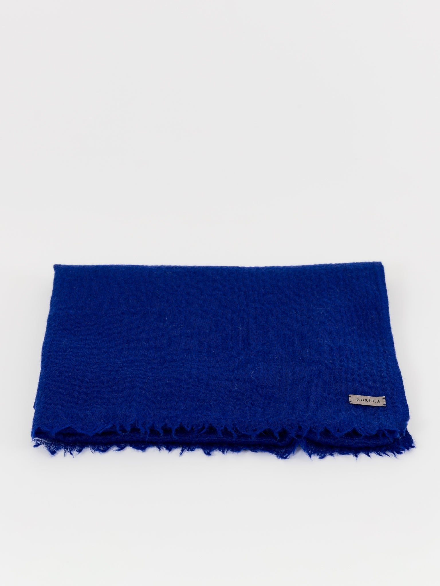 Norlha Price Light Scarf in Royal Blue - NORLHA at Worthwhile - shop SCARF
