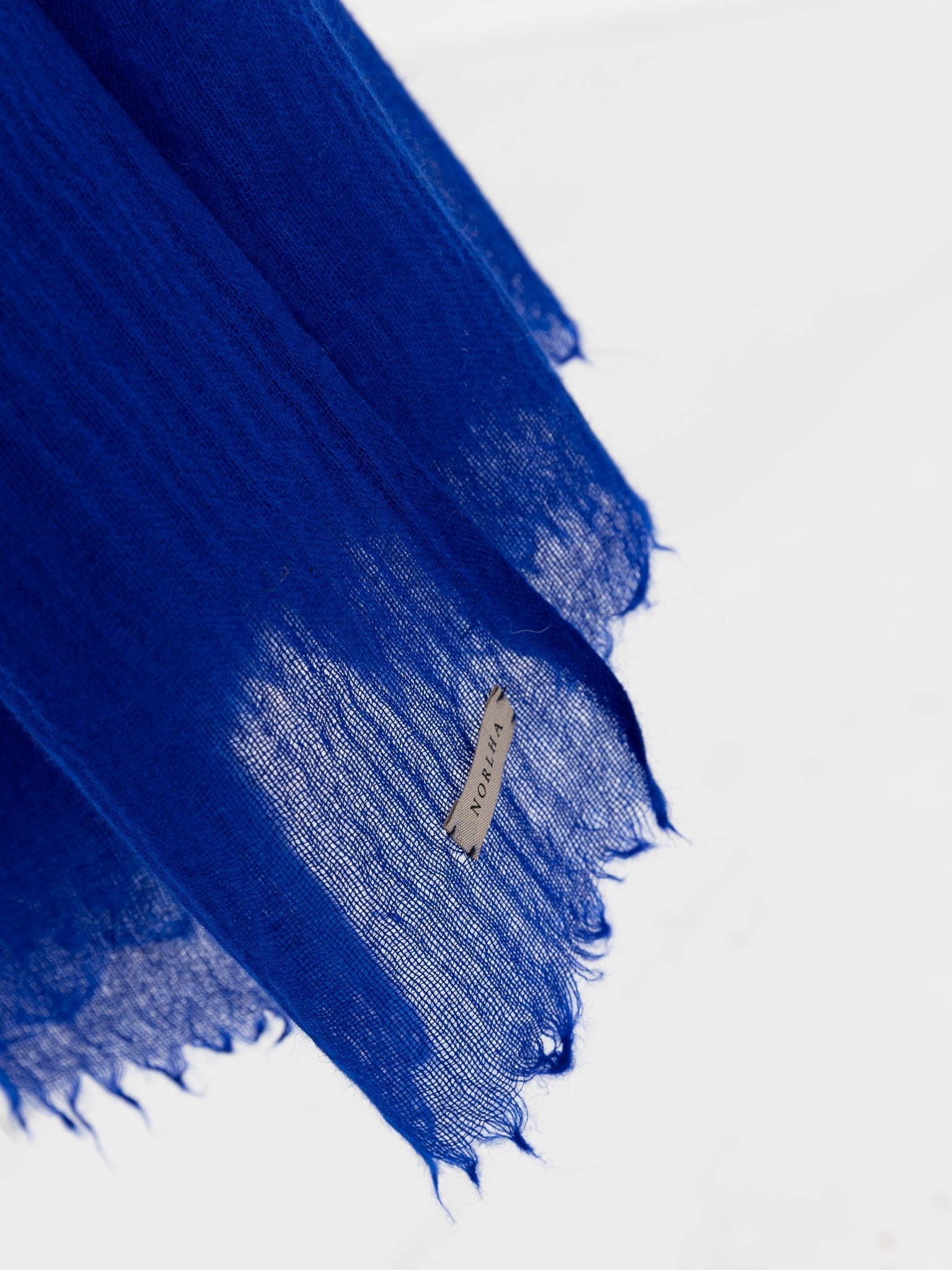 Norlha Price Light Scarf in Royal Blue - NORLHA at Worthwhile - shop SCARF