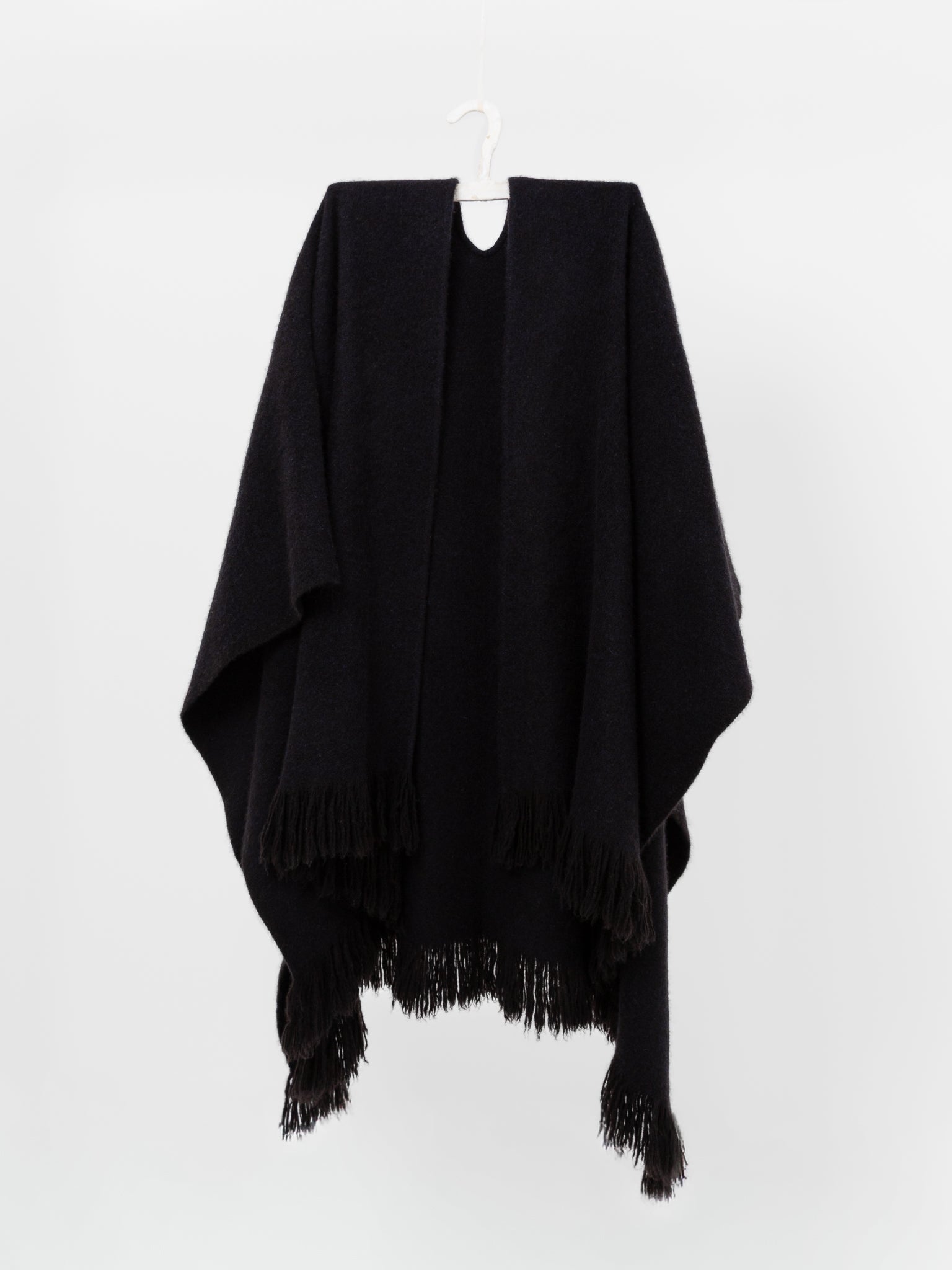 Norlha Split Cape in Midnight Blue - NORLHA at Worthwhile - shop SCARF