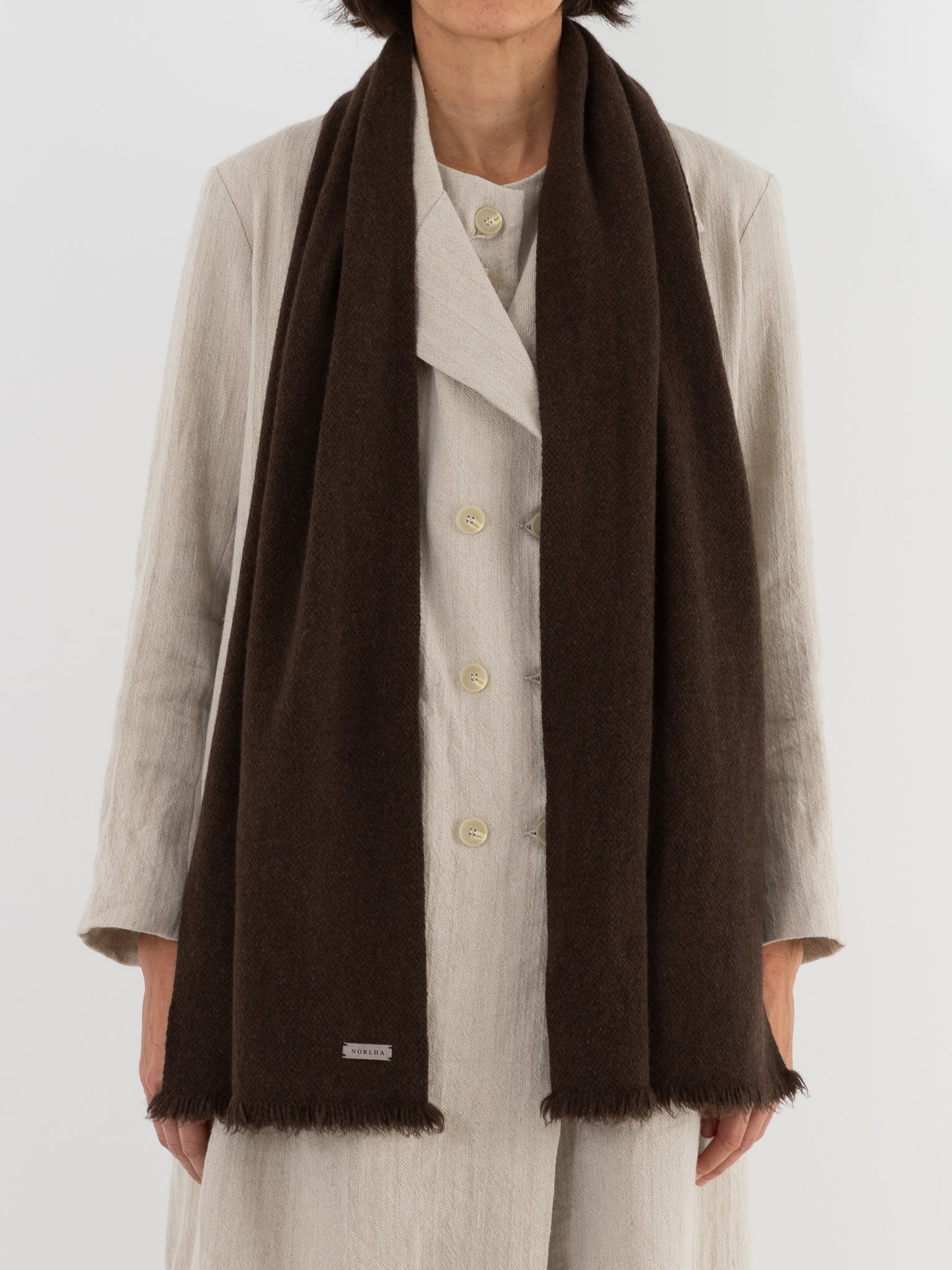 Norlha Nomad Classic Skinny Scarf - NORLHA at Worthwhile - shop SCARF