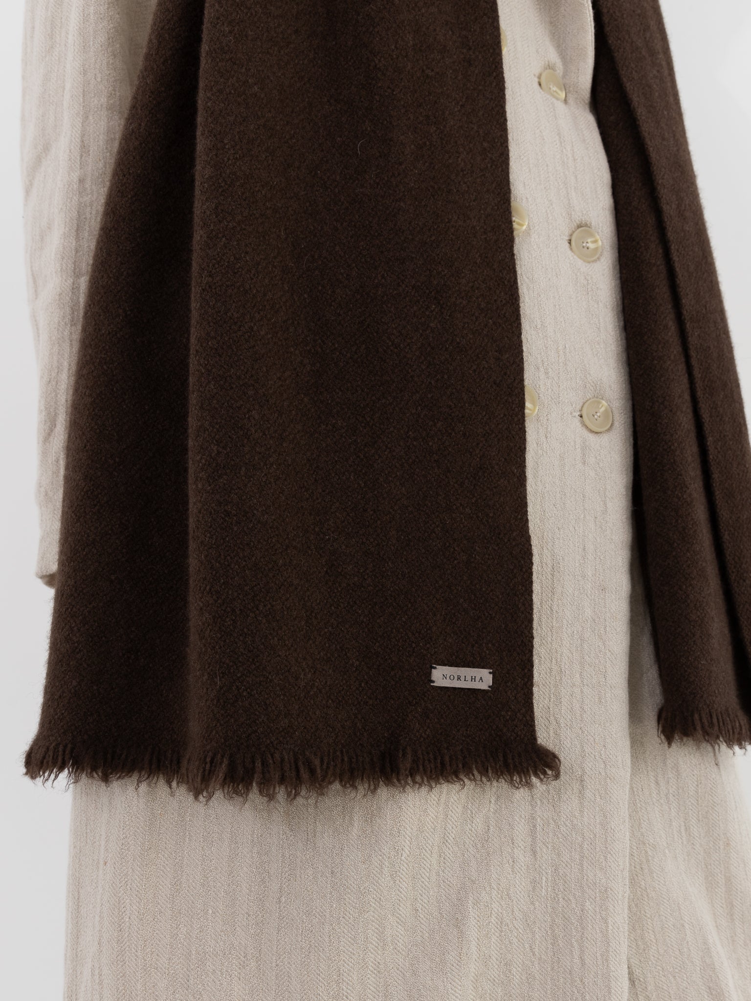 Norlha Nomad Classic Skinny Scarf - NORLHA at Worthwhile - shop SCARF