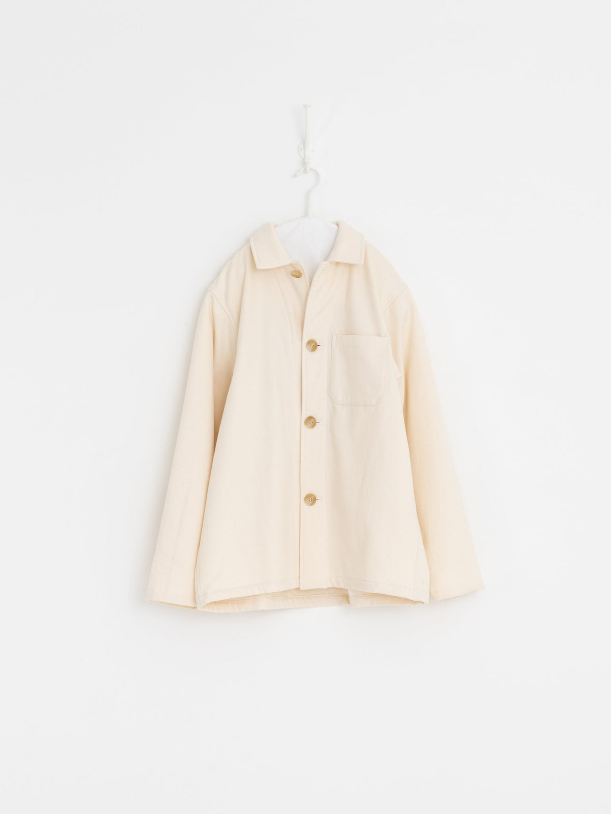 POLYPLOID Night Wear Shirt A in Off White - POLYPLOID at Worthwhile - shop TOP
