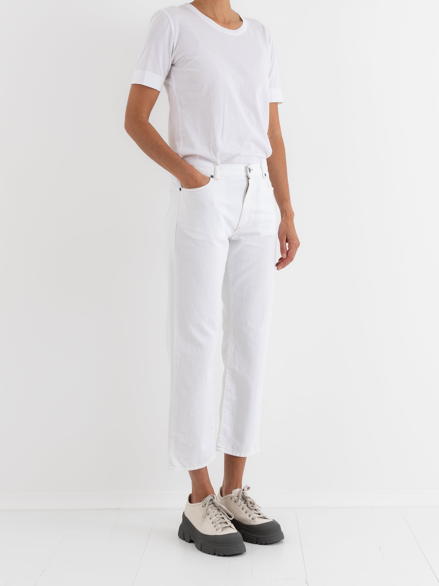 Prïvate 02 04 Crop Jean - PRIVATE 02 04 at Worthwhile - shop PANT