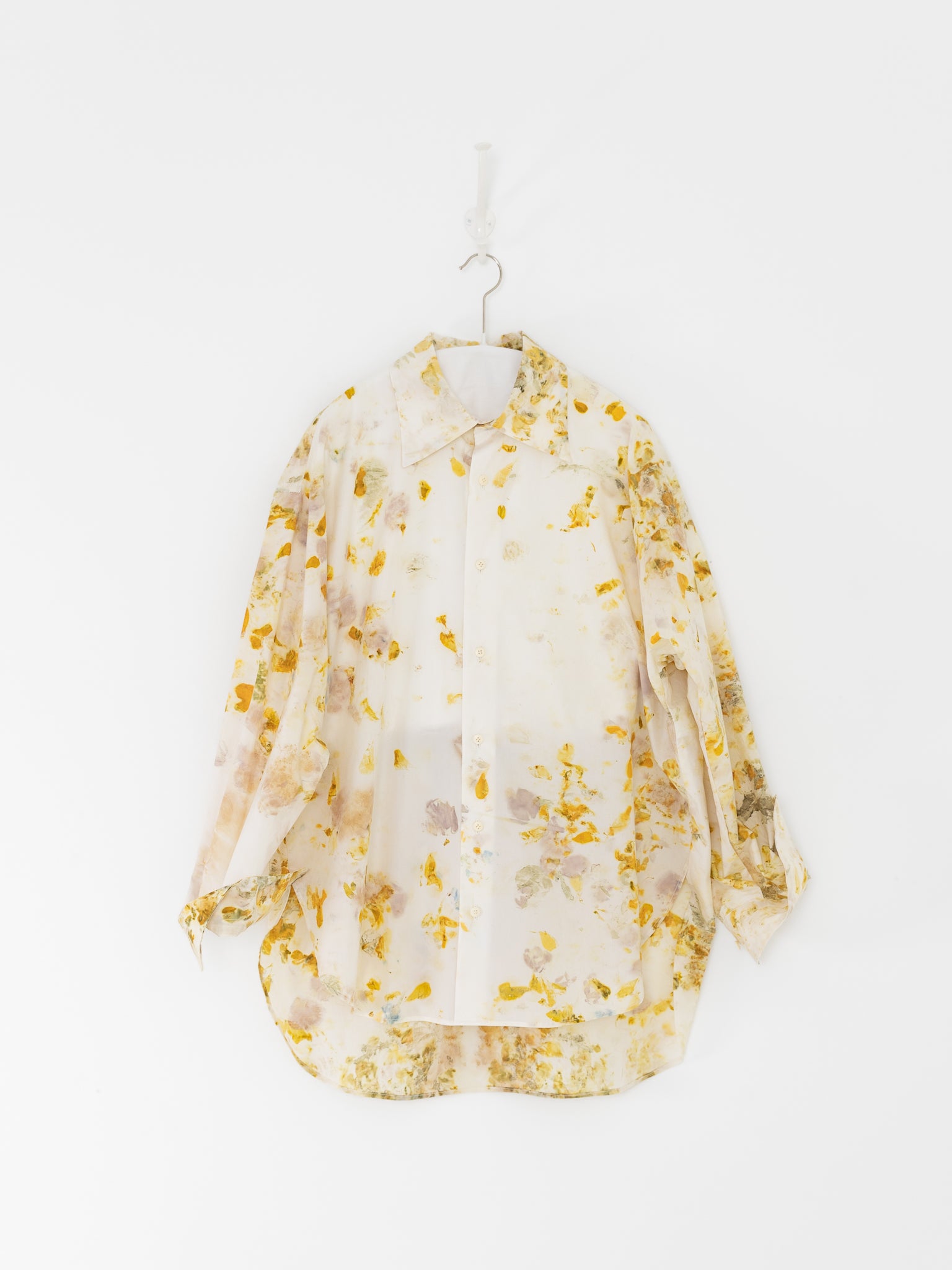 Quitan Wide Shirt in Flower No. 2 - QUITAN at Worthwhile - shop TOP