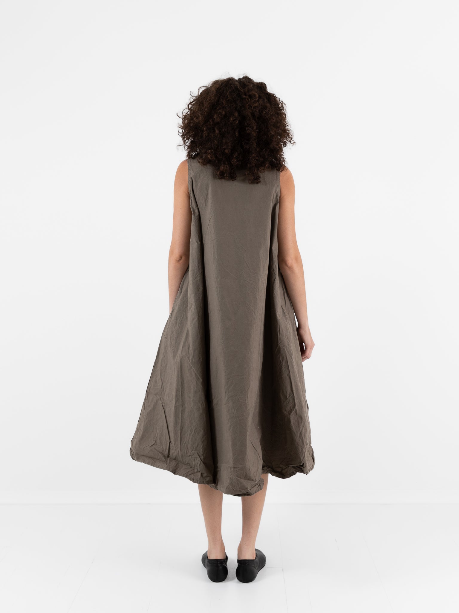 Ricorrrobe P Dress in Moka - RICORRROBE at Worthwhile - shop DRESS