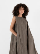 Ricorrrobe P Dress in Moka - RICORRROBE at Worthwhile - shop DRESS