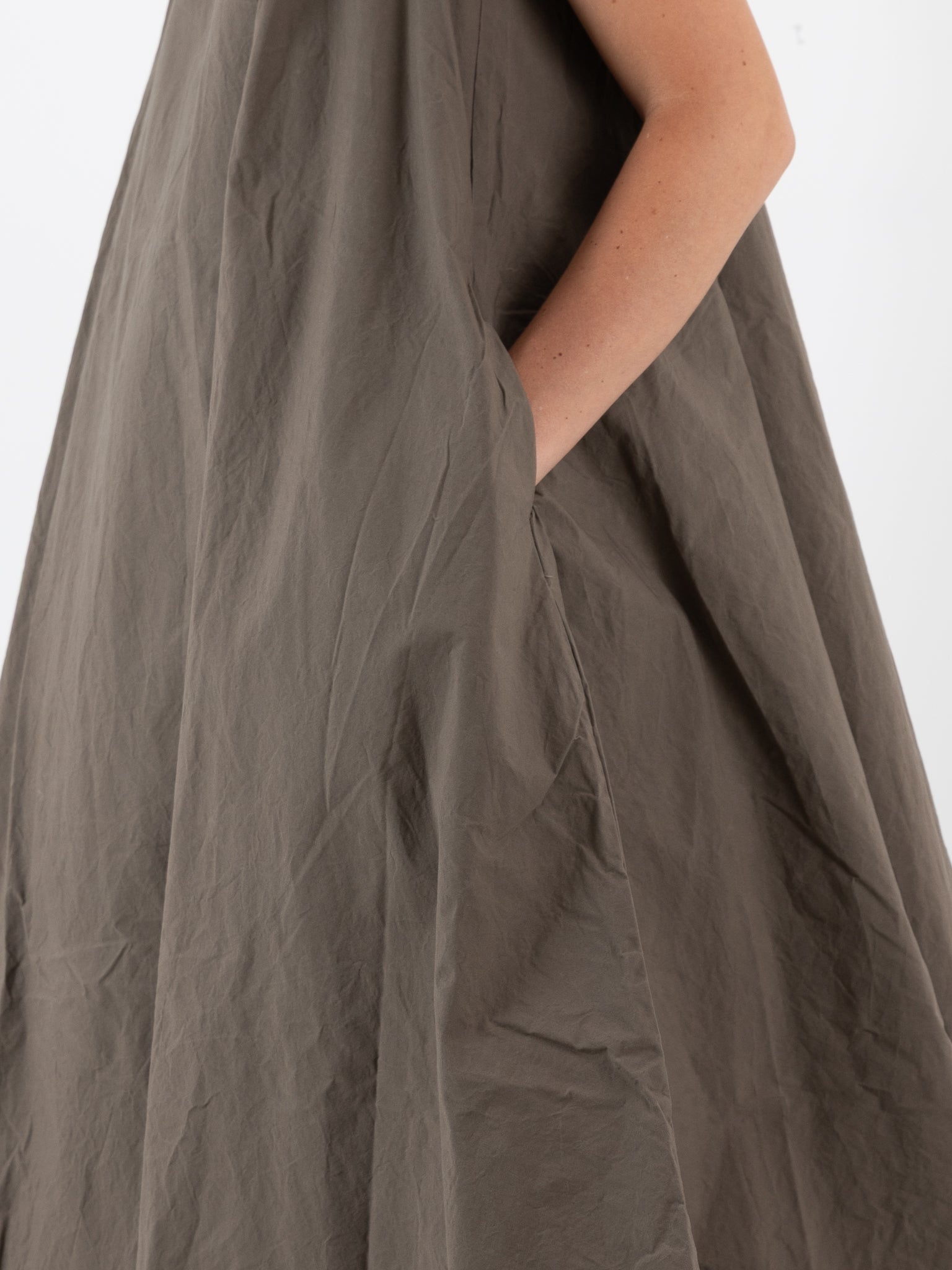 Ricorrrobe P Dress in Moka - RICORRROBE at Worthwhile - shop DRESS