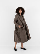 Ricorrrobe Bd Dress in Moka - RICORRROBE at Worthwhile - shop DRESS