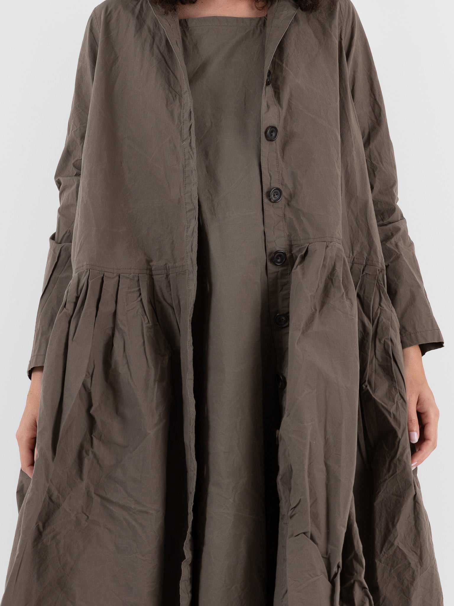 Ricorrrobe Bd Dress in Moka - RICORRROBE at Worthwhile - shop DRESS