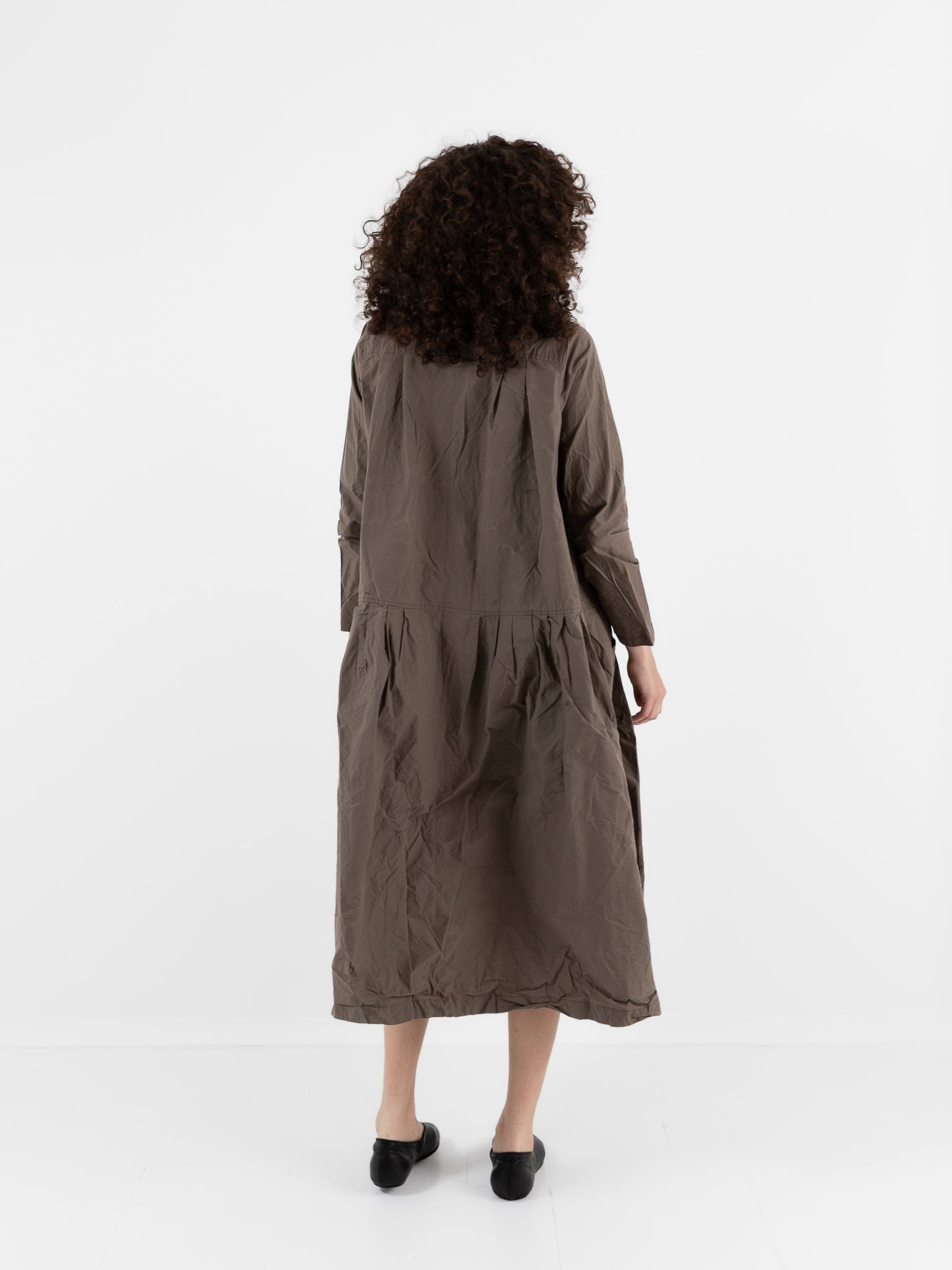 Ricorrrobe Bd Dress in Moka - RICORRROBE at Worthwhile - shop DRESS