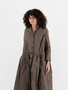 Ricorrrobe Bd Dress in Moka - RICORRROBE at Worthwhile - shop DRESS