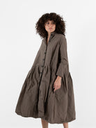 Ricorrrobe Bd Dress in Moka - RICORRROBE at Worthwhile - shop DRESS