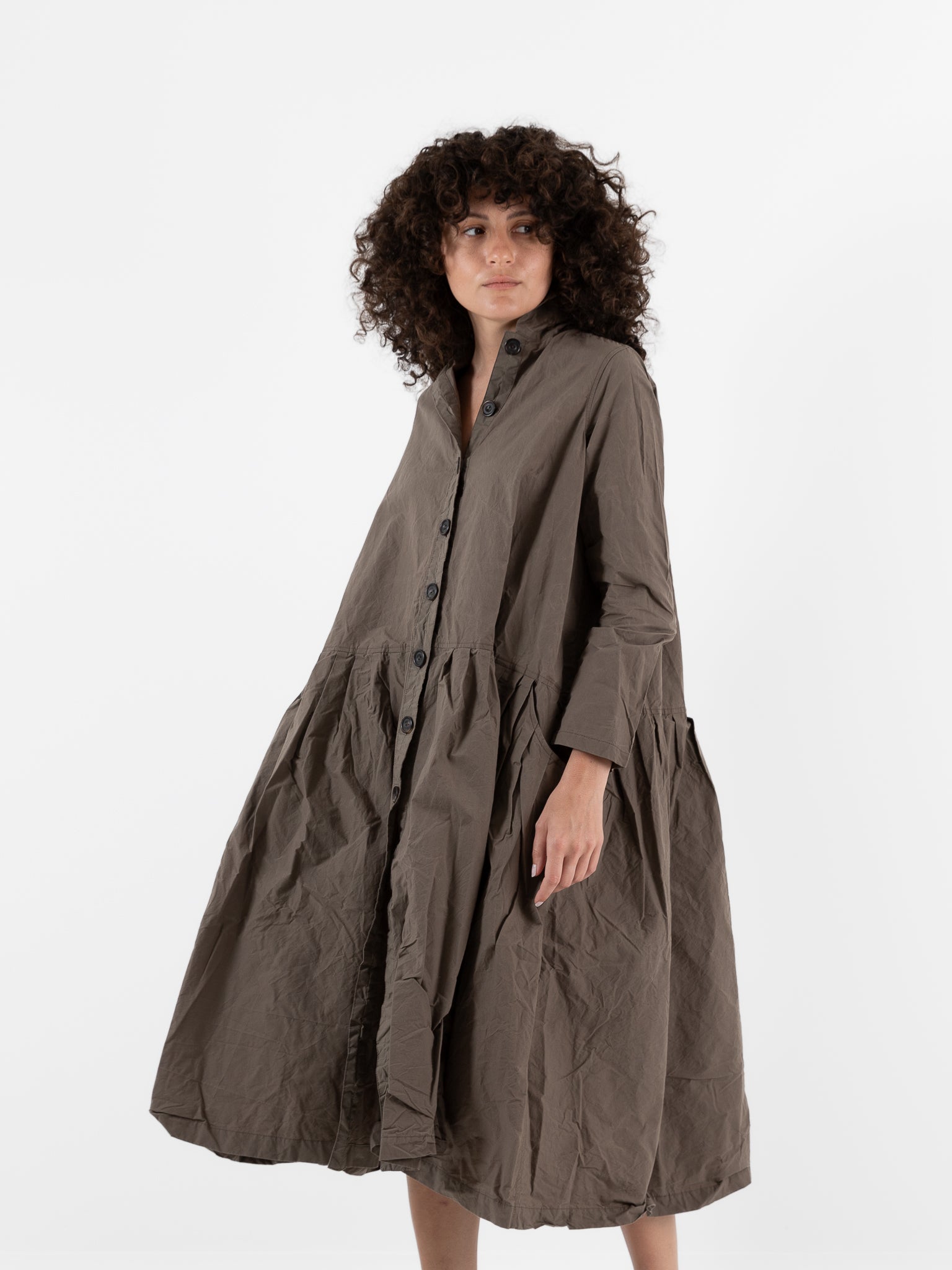 Ricorrrobe Bd Dress in Moka - RICORRROBE at Worthwhile - shop DRESS