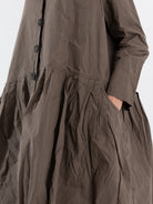 Ricorrrobe Bd Dress in Moka - RICORRROBE at Worthwhile - shop DRESS
