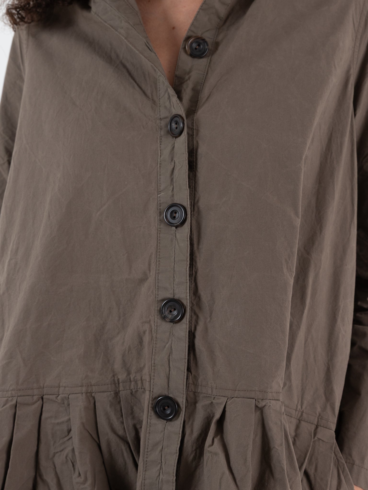 Ricorrrobe Bd Dress in Moka - RICORRROBE at Worthwhile - shop DRESS