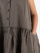 Ricorrrobe D Dress in Moka - RICORRROBE at Worthwhile - shop DRESS