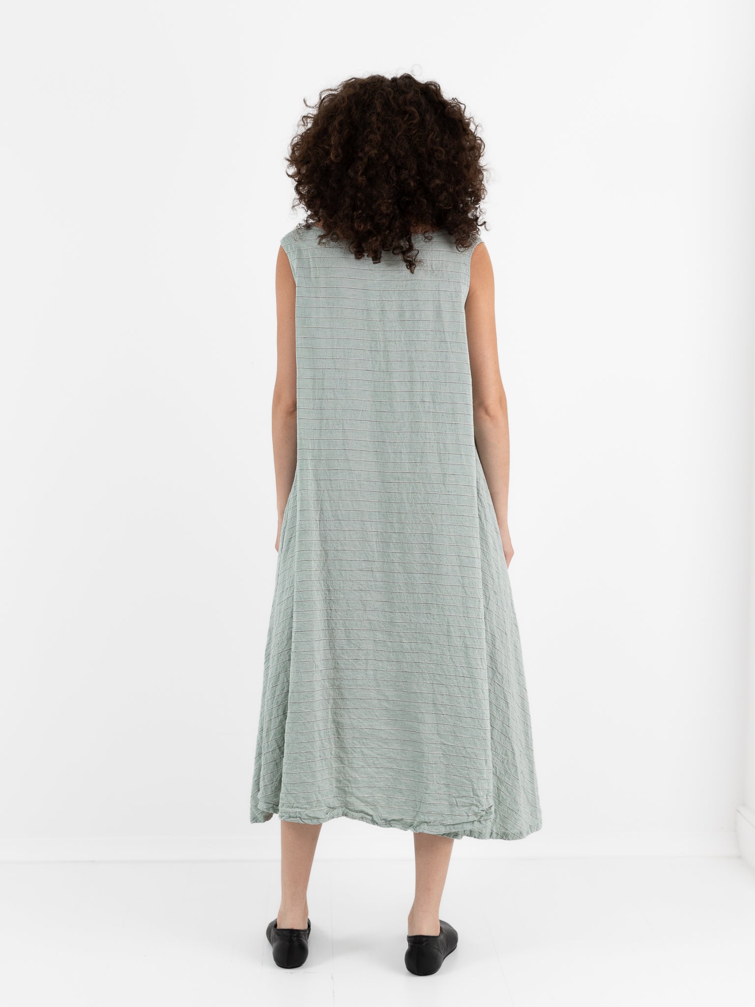 Ricorrrobe P Dress in Stripe - RICORRROBE at Worthwhile - shop DRESS