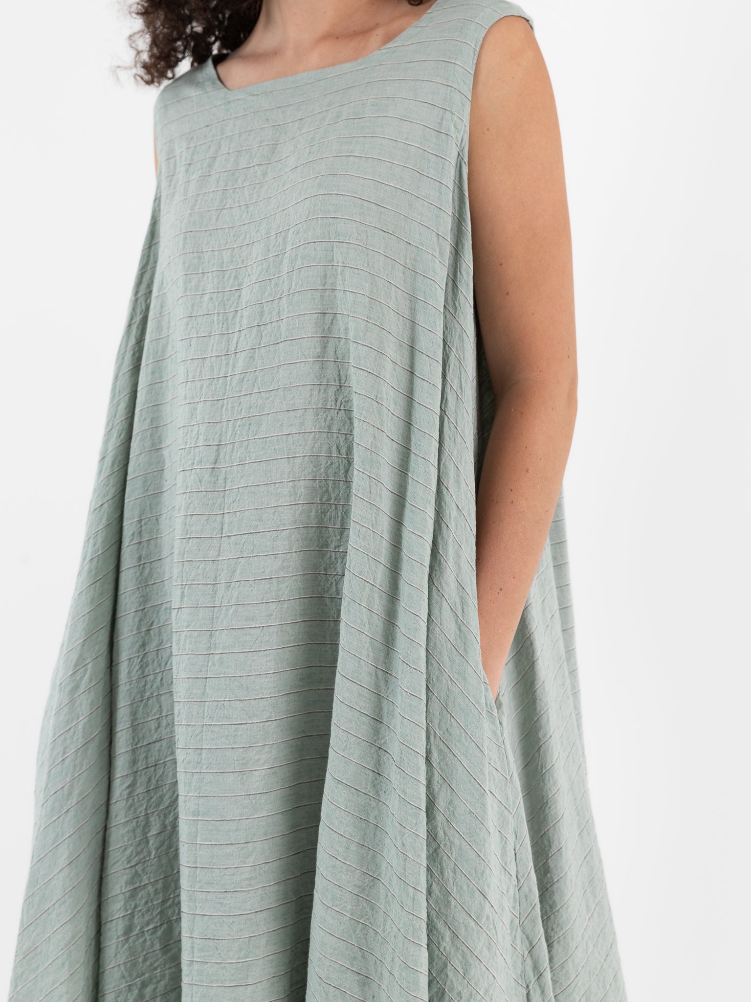 Ricorrrobe P Dress in Stripe - RICORRROBE at Worthwhile - shop DRESS