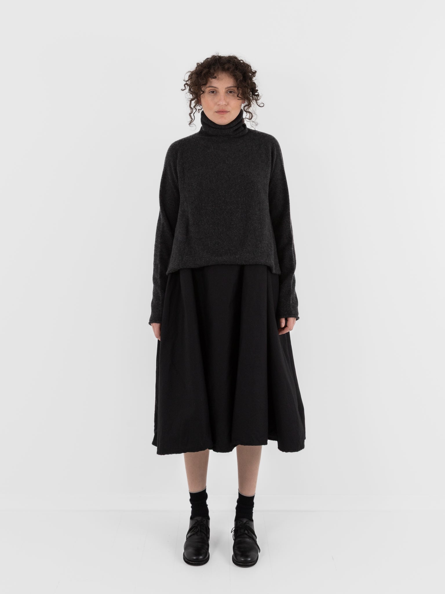 Ricorrrobe Juniper Sweater in Charcoal - RICORRROBE at Worthwhile - shop CARDIGAN