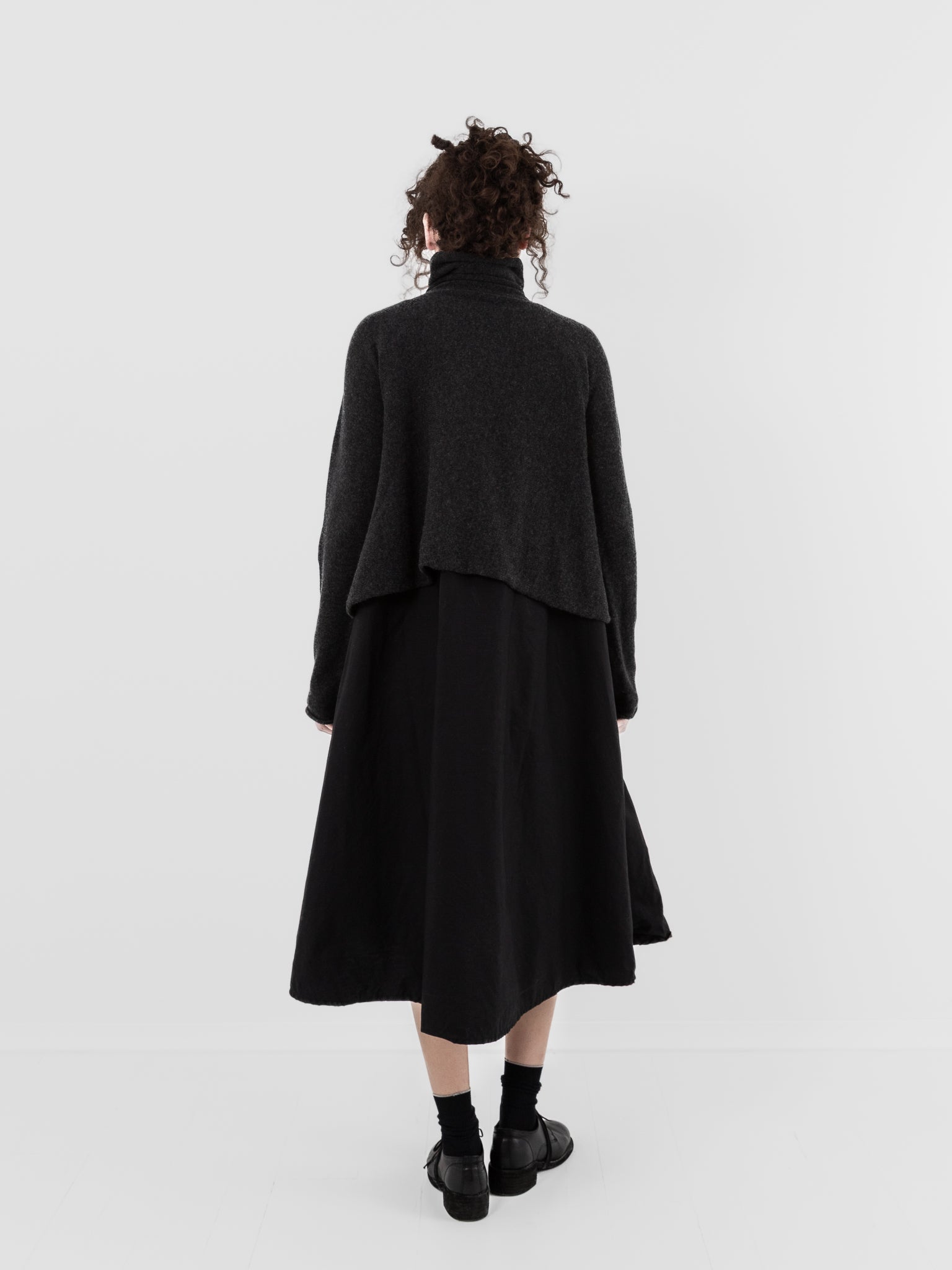 Ricorrrobe Juniper Sweater in Charcoal - RICORRROBE at Worthwhile - shop CARDIGAN